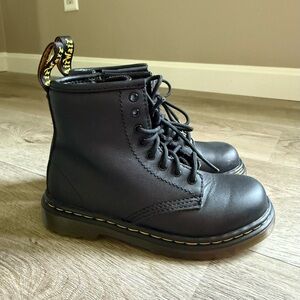 Dr. Martens Kids Black Boots
